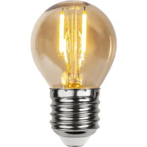 Żarówka LED G45 0,23W VINTAGE do girland 24V