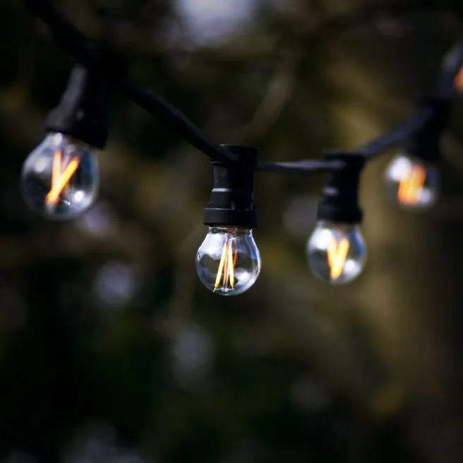 Żarówka LED G45 0,5W Filament SOFT GLOW 2100k — zdjęcie 6