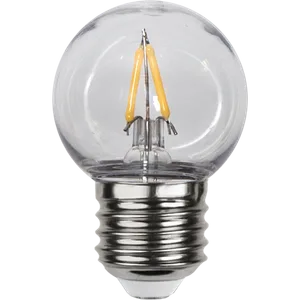 Żarówka LED G45 1,4W Filament Plastikowy Klosz 2700k