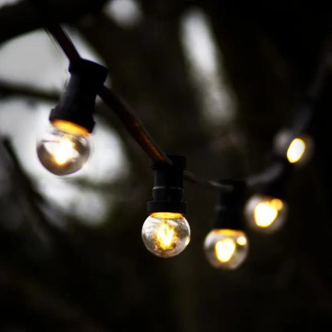 Żarówka LED G45 1,4W Filament Plastikowy Klosz 2700k — zdjęcie 3