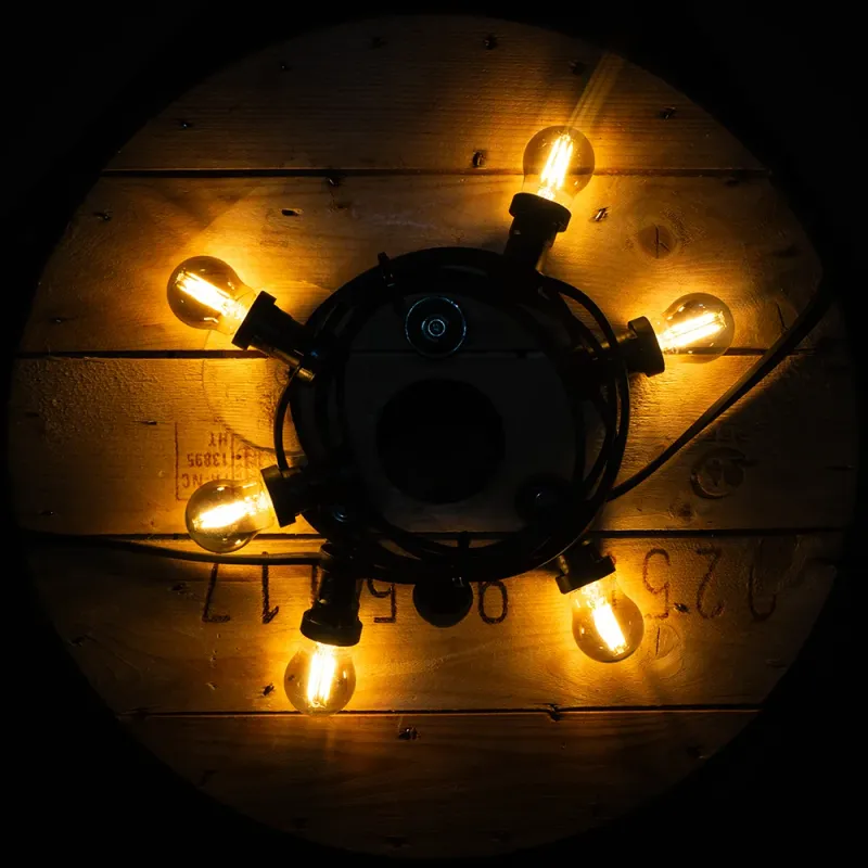 Żarówka LED G45 2,9W Filament SOFT GLOW SMOKE 3-stopnie mocy — zdjęcie 5