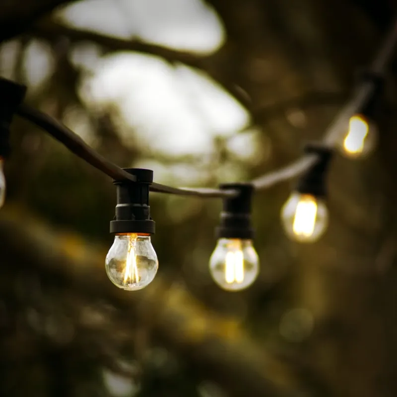 Żarówka LED G45 2W Filament CLEAR 2700k — zdjęcie 4