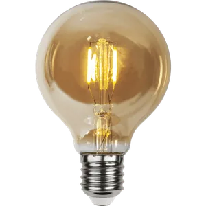 Żarówka LED G80 0,23W VINTAGE do girland 24V