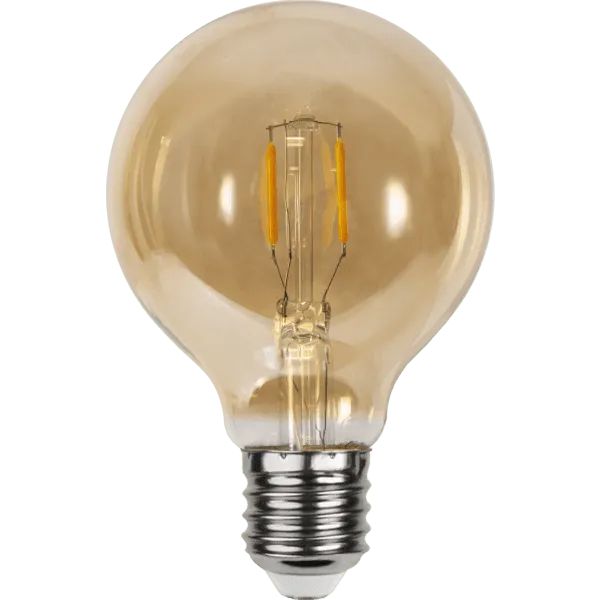 Żarówka LED G80 0,23W VINTAGE do girland 24V — zdjęcie 3
