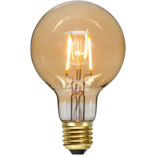 Żarówka LED G80 0,75W PLAIN AMBER 2000k — zdjęcie 5