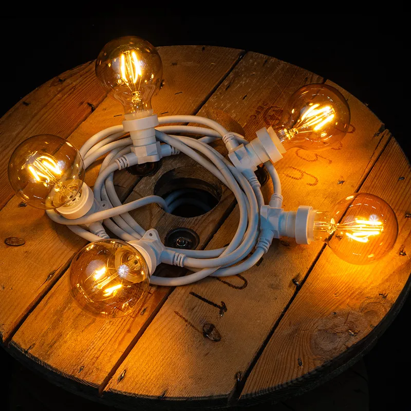 Żarówka LED G80 0,75W PLAIN AMBER 2000k — zdjęcie 7