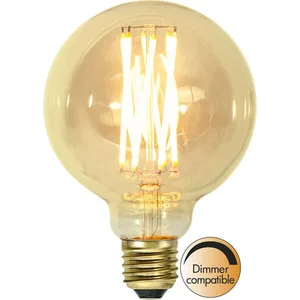 Żarówka LED G80 3,7W Filament VINTAGE GOLD Ściemniana