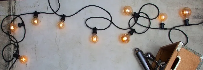 Żarówka LED G80 3,7W Filament VINTAGE GOLD Ściemniana — zdjęcie 5