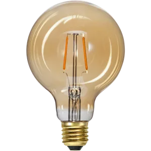 Żarówka LED G95 0,75W Filament PLAIN AMBER 2000k