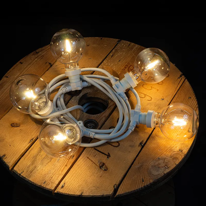 Żarówka LED G95 1W Filament Plastikowy Klosz 2700k — zdjęcie 11