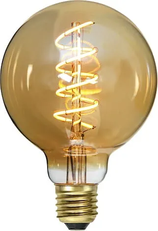 Żarówka LED G95 3,1W Filament DECOLED AMBER Ściemniana — zdjęcie 4