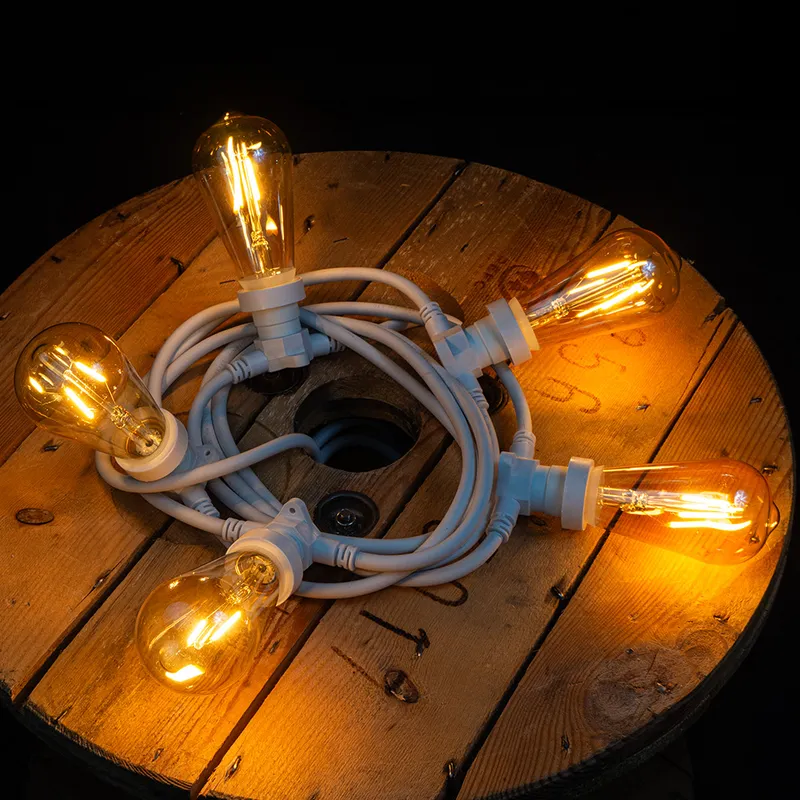 Żarówka LED ST64 0,75W Filament PLAIN AMBER 2000k — zdjęcie 6