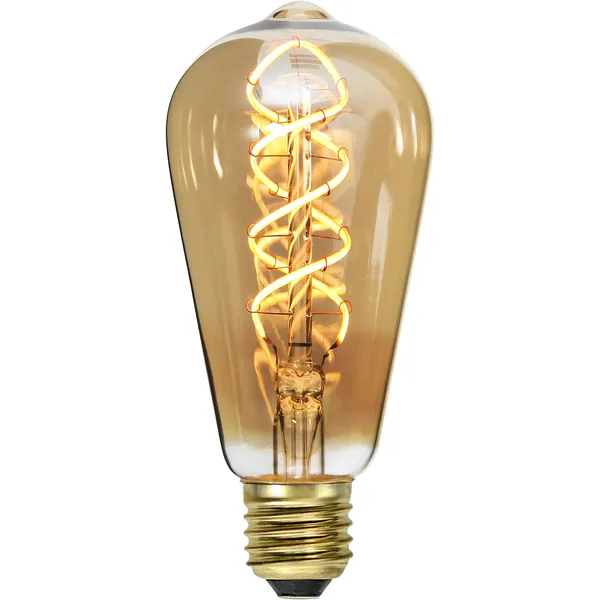 Żarówka LED ST64 3,2W Filament DECOLED AMBER Ściemniana — zdjęcie 4