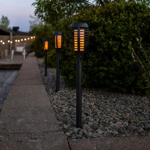 Zestaw 24x lampion solarny ogrodowy LED FLAME MINI