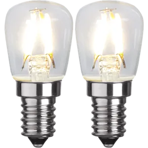 2x Żarówka LED E14 1,3W ST26 CLEAR FILAMENT 2700k