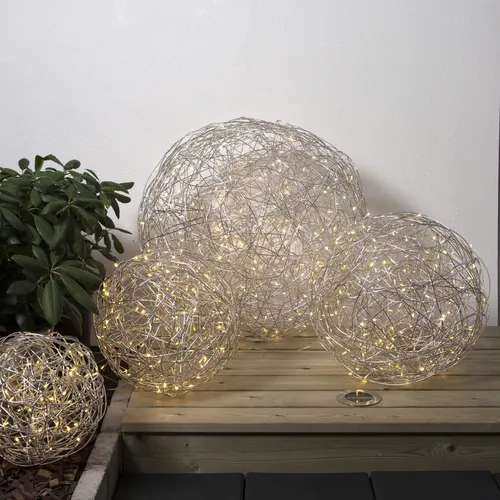 Dekoracja LED metalowa Kula TRASSEL 77 cm średnicy — zdjęcie 3