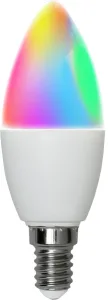 Smart żarówka LED E14 4,9W C37 RGB+W 2700K ściemniana