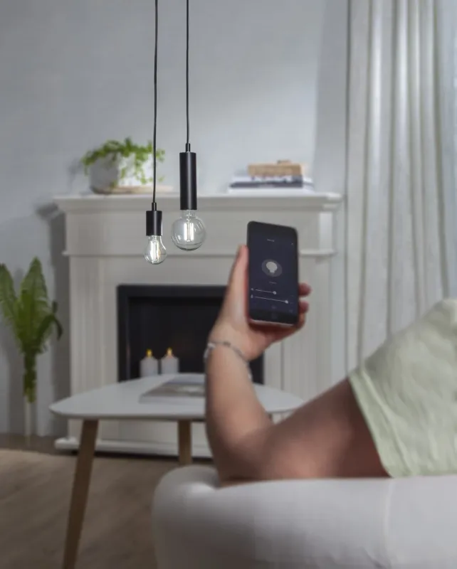 Smart żarówka LED E27 7W G95 Wi-Fi 2700-6500K ściemniana — zdjęcie 3