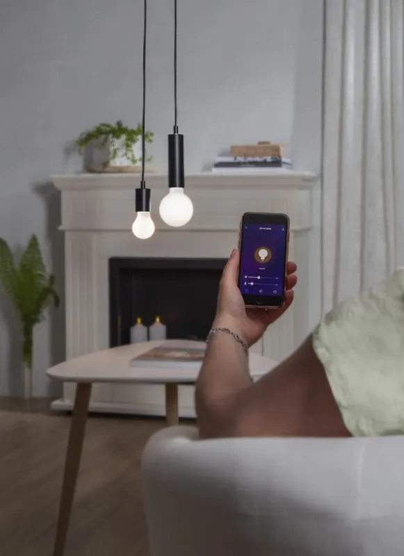 Smart żarówka LED E27 G95 7W Wi-Fi 2700-6500K ściemnialna — zdjęcie 3